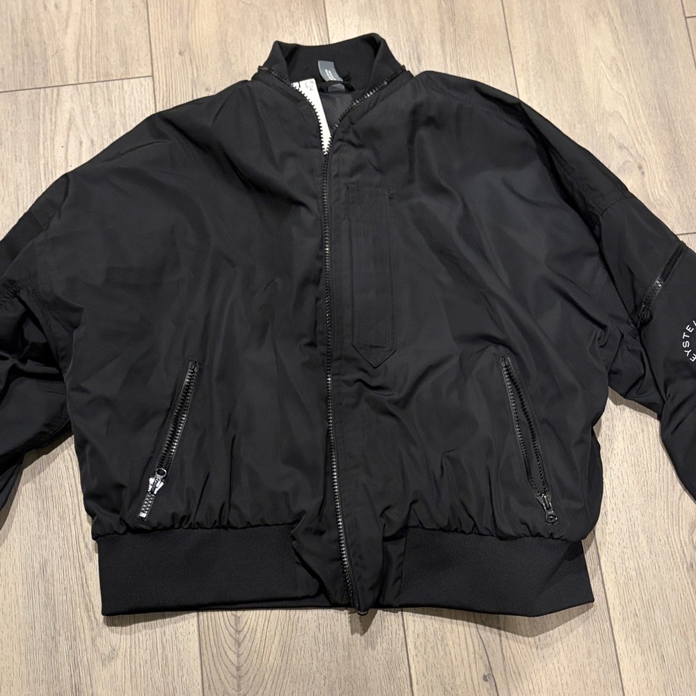 Adidas Stella McCartney Woven Bomber
Jacket NWT XL BLACK - Picture 9 of 16